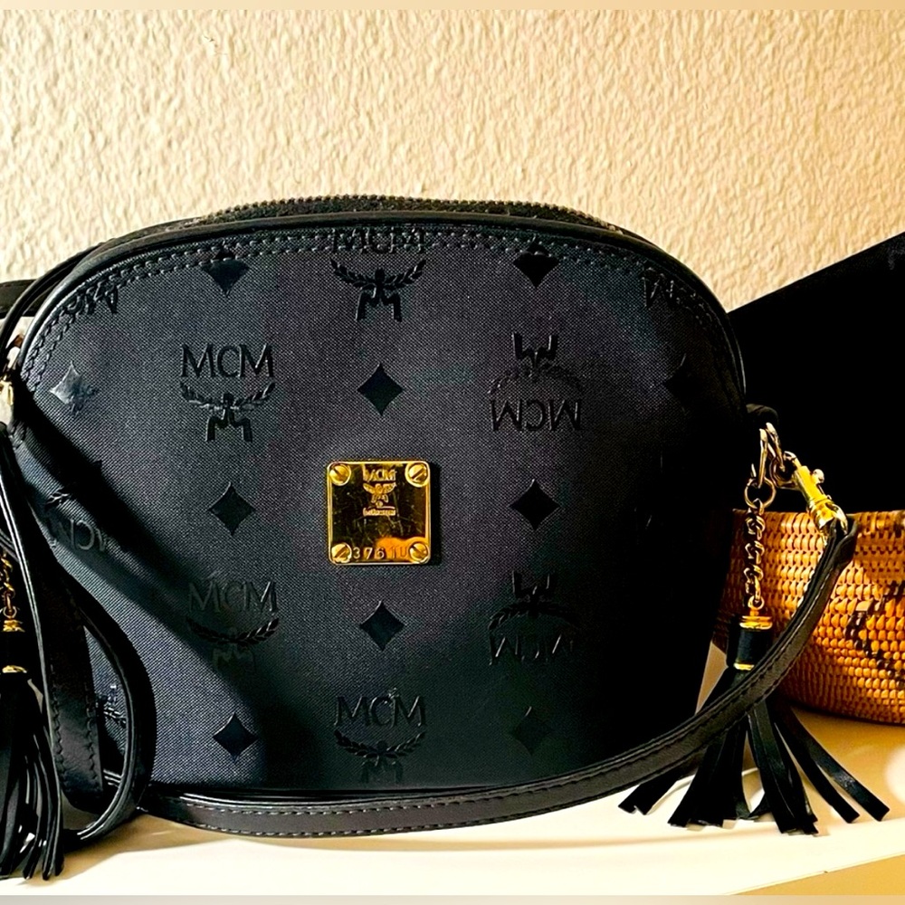 MCM canvas Crossbody